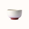 70s ceramics noodle kom | wit rood - HKliving - wonder & melon