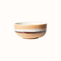 70s ceramics tapas bowl | oranje wit - HKliving - wonder & melon