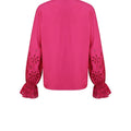Addiena blouse | Fel roze - Fluresk - wonder & melon