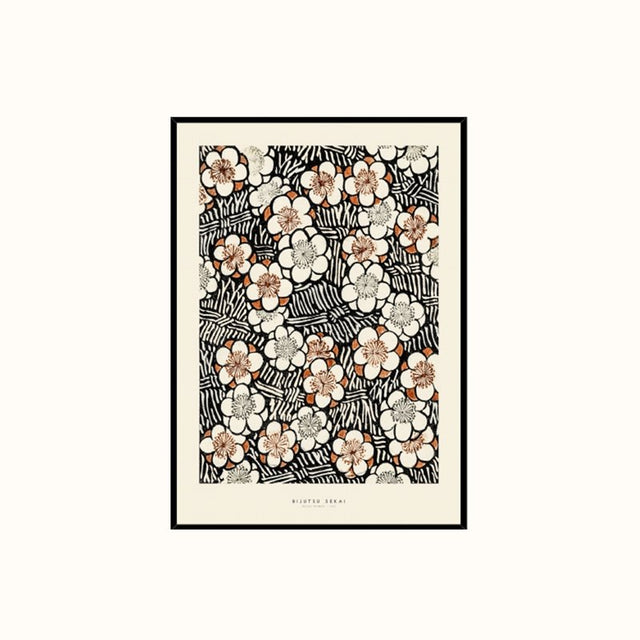 Bijutsu sekai - floral pattern - PSTR Studio - wonder & melon