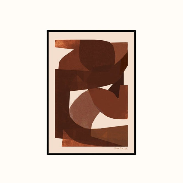 Brown shapes | Sissan Richardt - PSTR Studio - wonder & melon