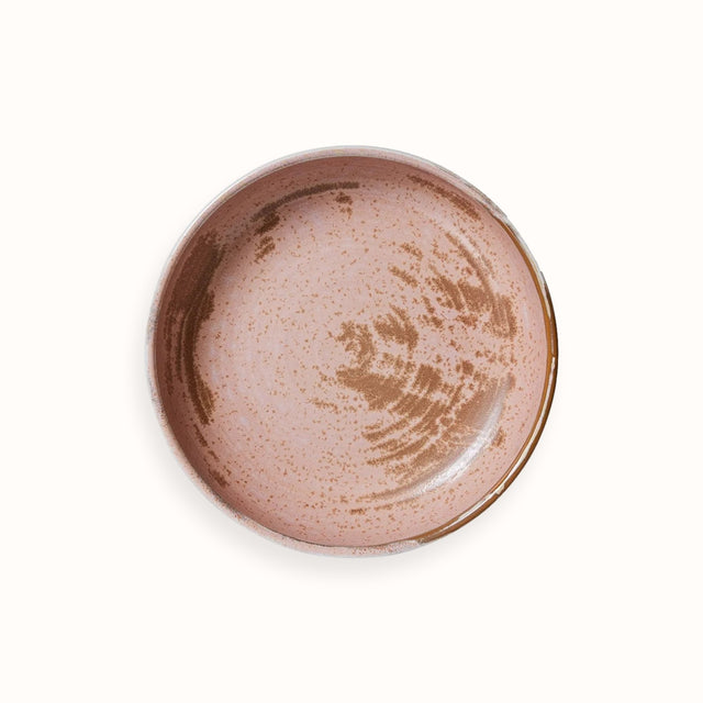 Chefs ceramics Deep Plate L rustic pink HK - HKliving - wonder & melon