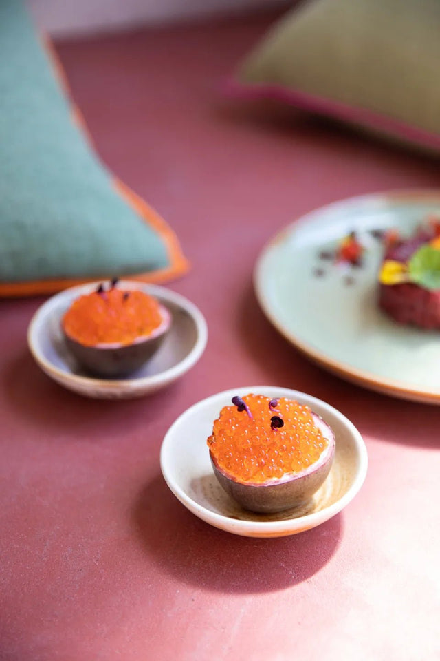 Chefs ceramics small dish rustic Cream/brown - HKliving - wonder & melon