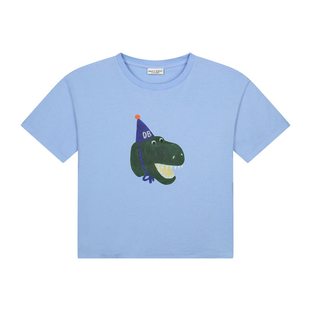 Daffy dino T-shirt | Serenity blue | Daily Brat - Daily brat - wonder & melon