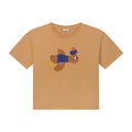 Flying wabler T-shirt | Pale Stone | Daily Brat - Daily brat - wonder & melon