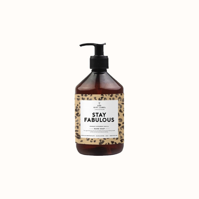 Hand soap 500ml - Stay fabulous - The Giftlabel - wonder & melon