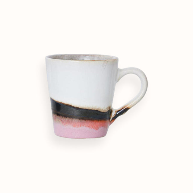 Hk living espresso mug | wit roze - HKliving - wonder & melon