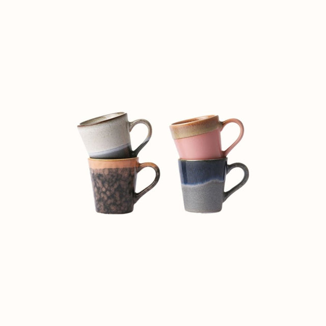 HK living espresso mugs set van 4 Polaris - HKliving - wonder & melon
