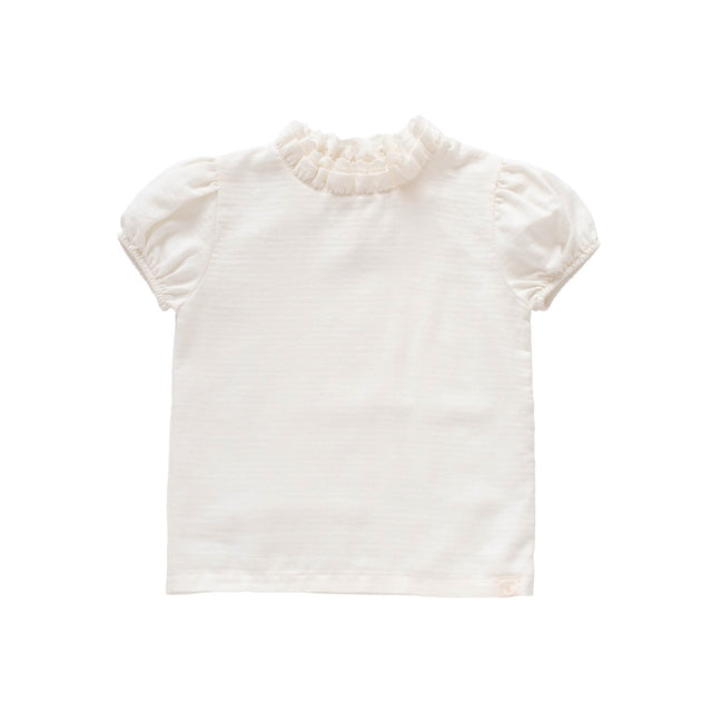 Holly Top | White Broderie | Navy Natural - Navy Natural - wonder & melon