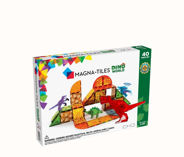 Magna-Tiles Dino world 40 stuks - MagnaTiles - wonder & melon
