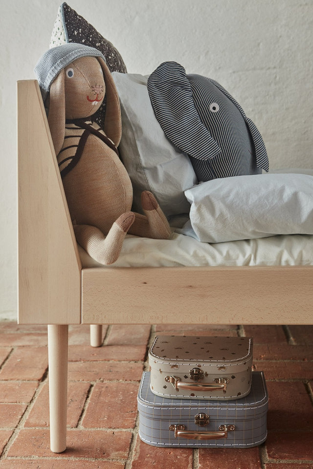 Mini Suitcase Tiger & Grid - Set of 2 - OYOY Living Design - wonder & melon