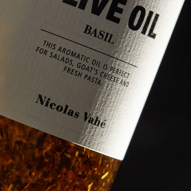Olive oil - Basil - Nicolas Vahé - wonder & melon