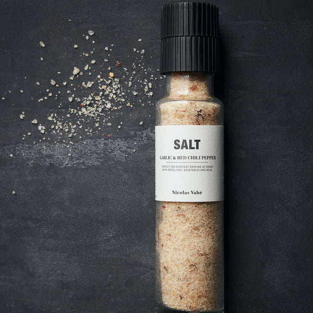 Salt - Garlic & red pepper - Nicolas Vahé - wonder & melon