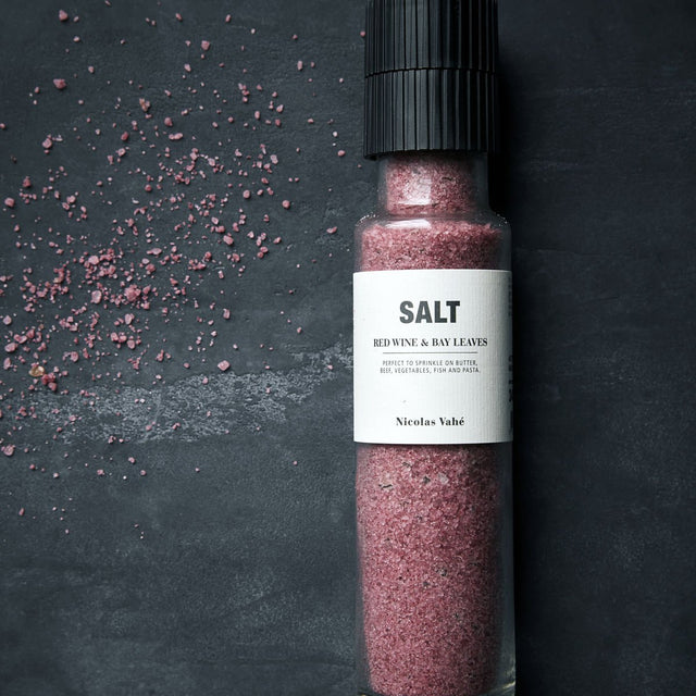 Salt - Red wine & bay leaves - Nicolas Vahé - wonder & melon