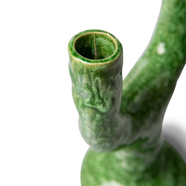 The Emeralds: Ceramic Candle Holder L - HKliving - wonder & melon