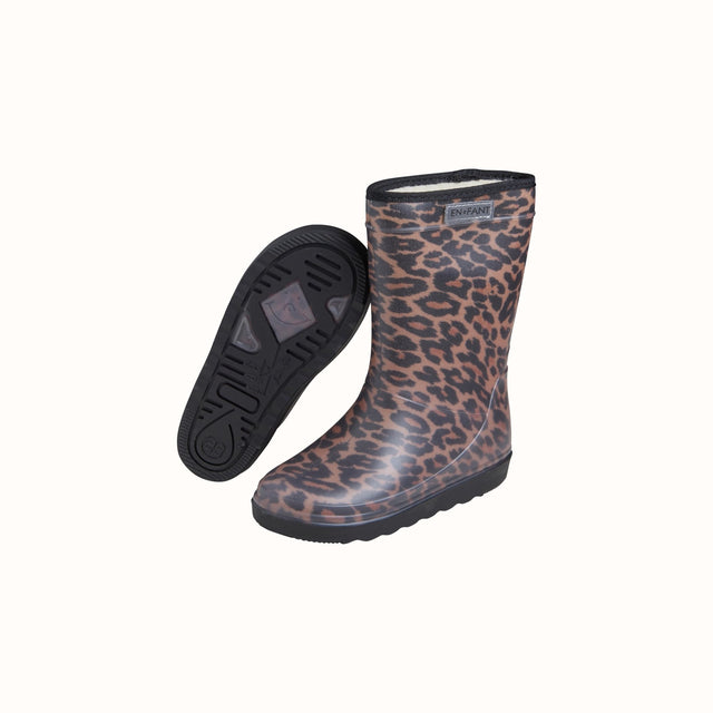 Thermo Boots | Regenlaars Print Leopardo - En Fant - wonder & melon