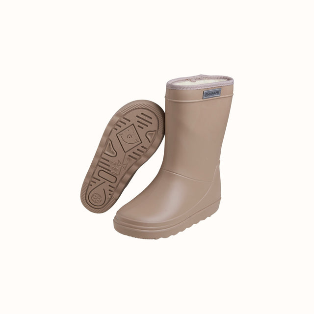 Thermo Boots | Regenlaars Solid Portabella - En Fant - wonder & melon